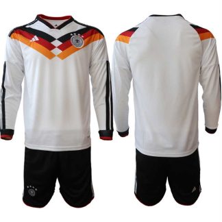 Tyskland VM 2026 Hemmatröja Långärmad Herr Set (Tröja + Shorts)