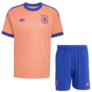 Tyskland VM 2026 Målvaktströja Borta Barn Fotbollskit (Tröja + Shorts)