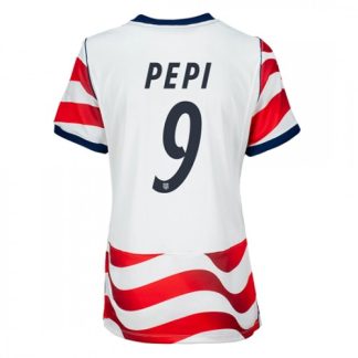 USA VM 2026 Hemmatröja Ricardo Pepi 9 Dam Fotbollströja