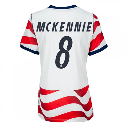 USA VM 2026 Hemmatröja Weston McKennie 8 Dam Fotbollströja