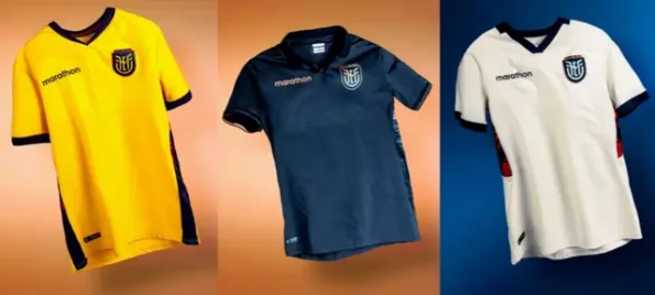 Ecuadors tröja för VM 2026