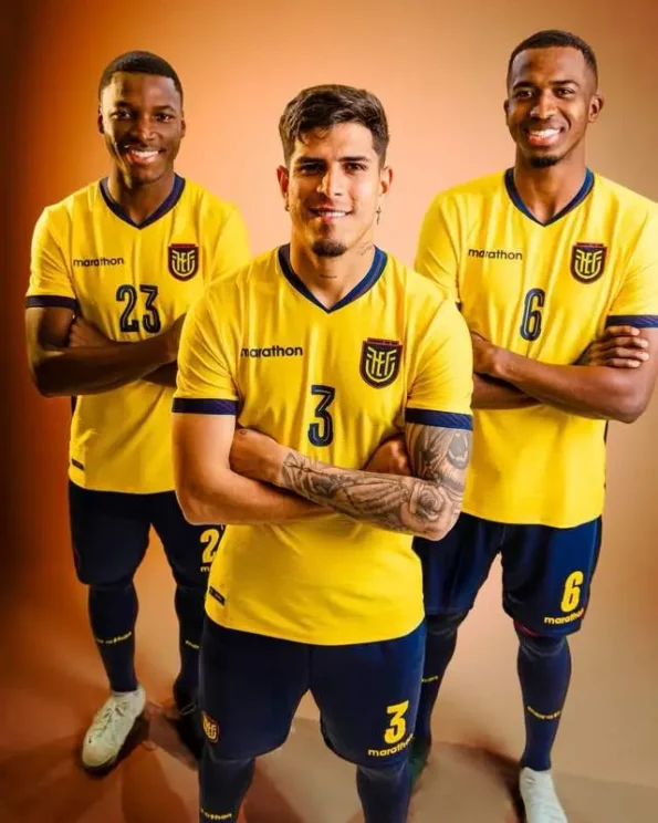 Ecuadors tröja för VM 2026