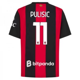 AC Milan Hemmatröja 2026/27 Christian Pulisic 11 Herr Fotbollströja