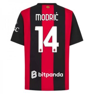 AC Milan Hemmatröja 2026/27 Luka Modrić 14 Herr Fotbollströja