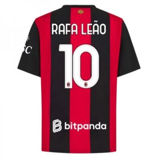 AC Milan Hemmatröja 2026/27 Rafa Leão 10 Herr Fotbollströja