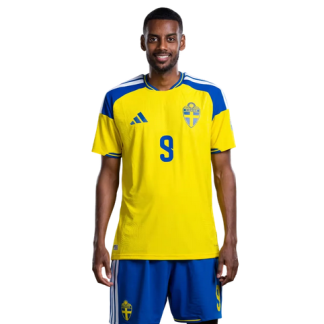 Alexander Isak 9 – Sverige VM 2026 Hemmaställ Fotbollströja Herr