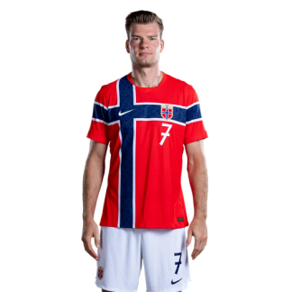 Alexander Sørloth 7 Norge VM 2026 Hemmaställ Herr Fotbollströja med Shorts