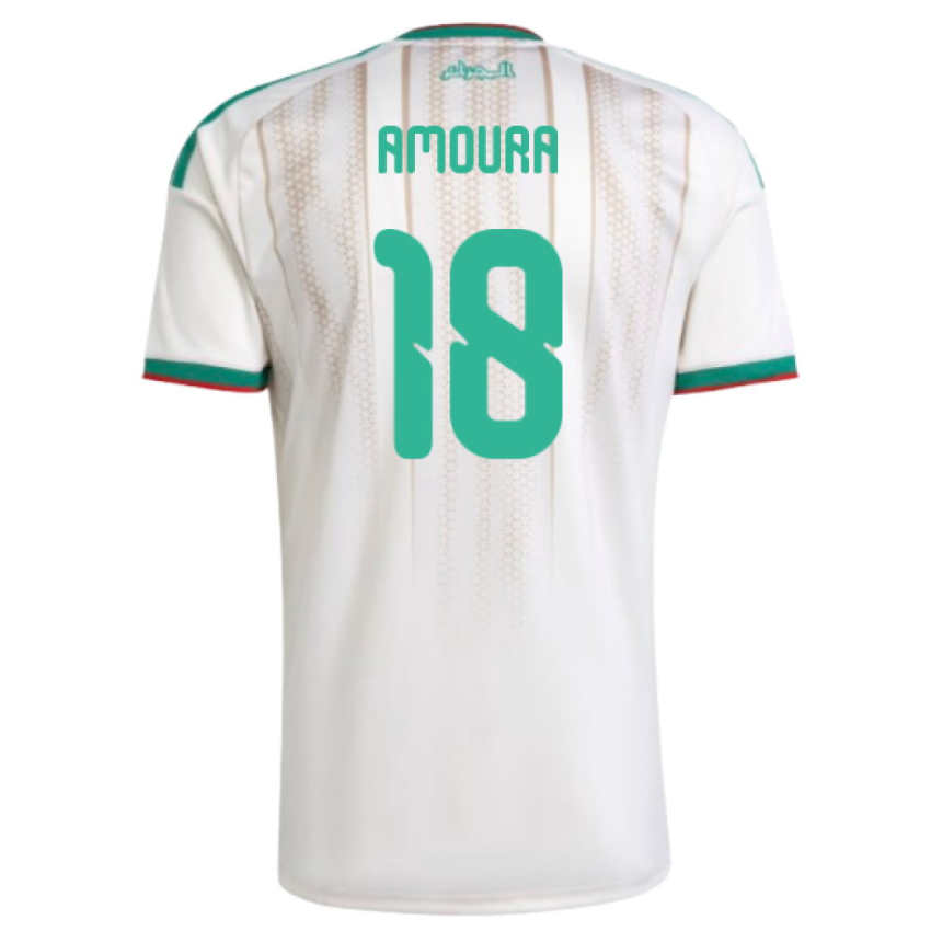 Algeriet Hemmatröja VM 2026 Mohamed Amoura 18 Herr Fotbollströja
