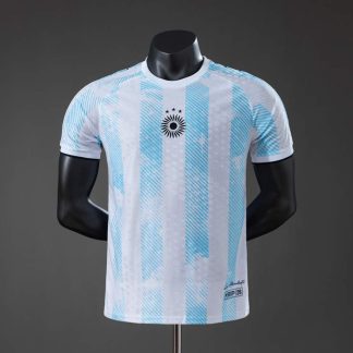 Argentina VM 2026 Fotbollströja Herr – Specialutgåva Vit/Ljusblå