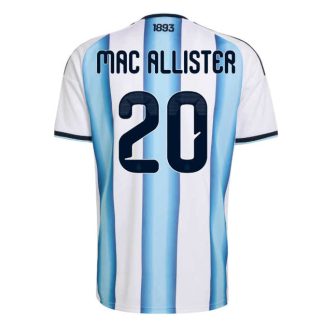 Argentina VM 2026 Hemmatröja Alexis Mac Allister 20 Herr Fotbollströja