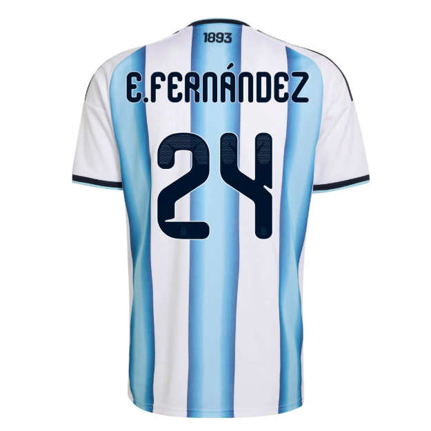 Argentina VM 2026 Hemmatröja Enzo Fernández 24 Herr Fotbollströja
