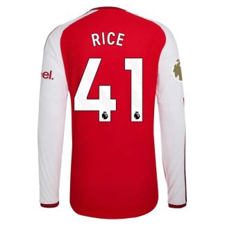 Arsenal Hemmatröja 2026/27 Declan Rice 41 Herr Långärmad Fotbollströja