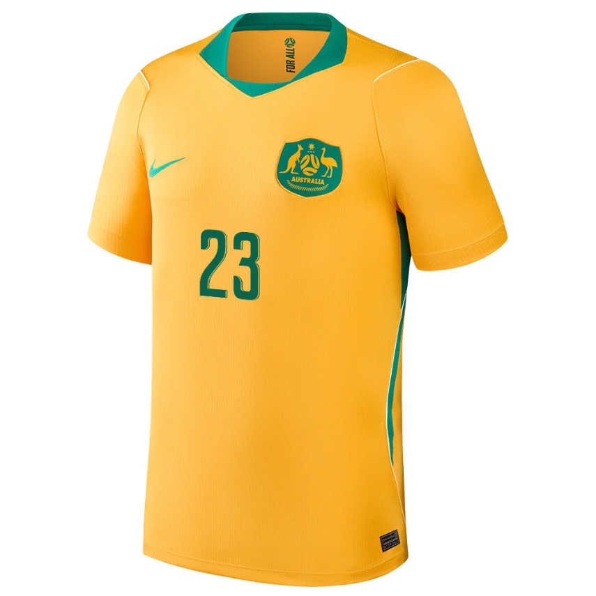 Australien VM 2026 Hemmatröja Craig Goodwin 23 Fotbollströja Herr