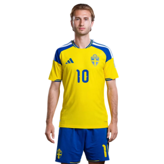 Benjamin Nygren 10 – Sverige VM 2026 Hemmaställ Fotbollströja Herr