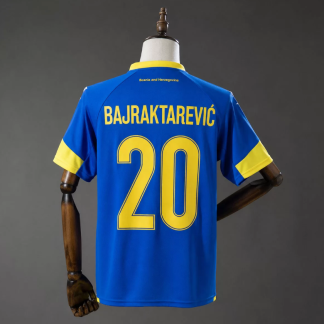 Bosnien och Hercegovina Bortatröja 2023-2026 Esmir Bajraktarević 20 Herr Fotbollströja