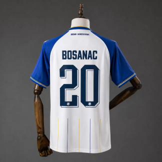 Bosnien och Hercegovina Bortatröja VM 2026 BOSANAC 20 Herr Fotbollströja 2026-2027