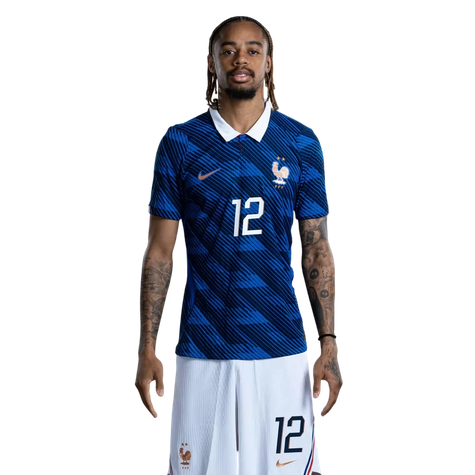 Bradley Barcola 12 Frankrike VM 2026 Hemmaställ herre