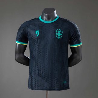 Brasilien Landslag VM 2026 Special Edition Svart Spelarversion Herr Fotbollströja