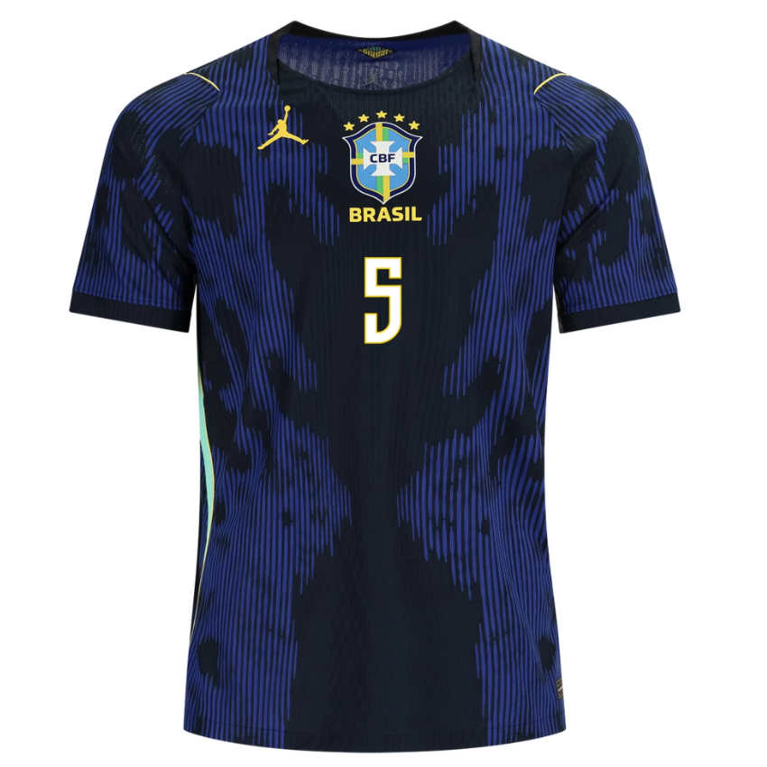 Brasilien VM 2026 Bortatröja Casemiro 5 Herr Fotbollströja