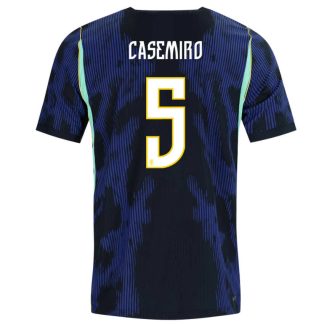 Brasilien VM 2026 Bortatröja Casemiro 5 Herr Fotbollströja