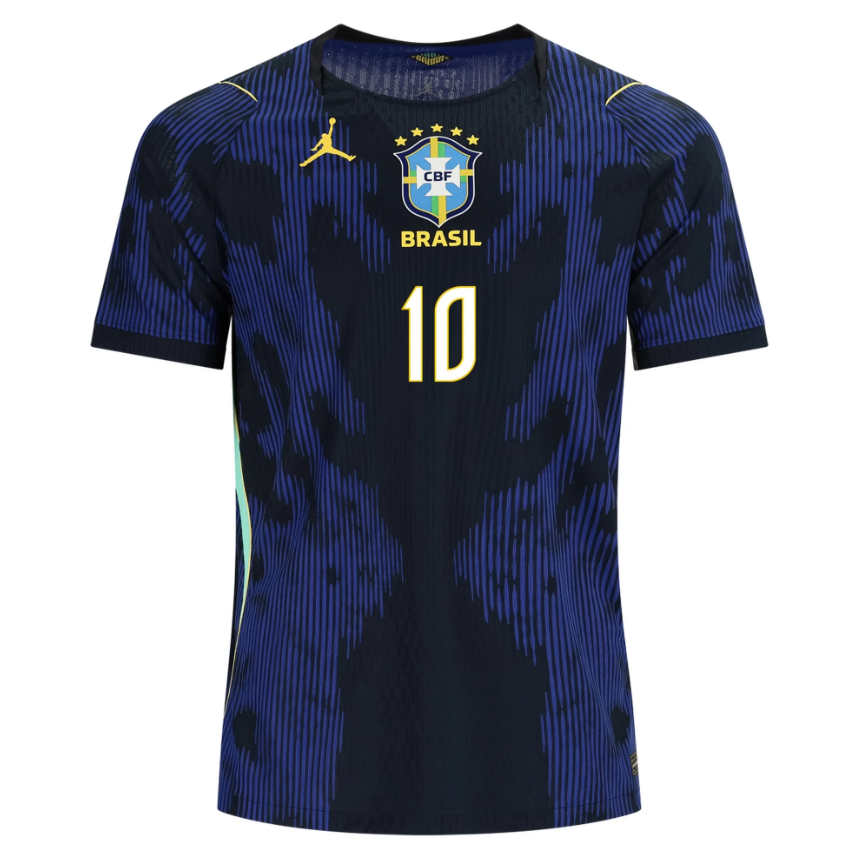 Brasilien VM 2026 Bortatröja Ronaldinho 10 Herr Fotbollströja