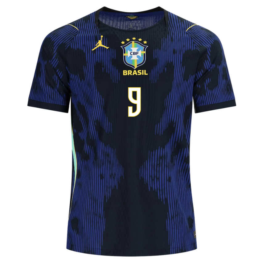 Brasilien VM 2026 Bortatröja Ronaldo Nazário 9 Herr Fotbollströja