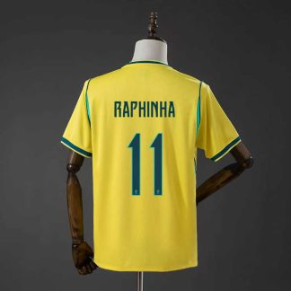 Brasilien VM 2026 Hemmatröja Raphinha 11 Herr Fotbollströja