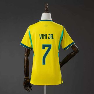 Brasilien VM 2026 Hemmatröja Vinícius Júnior 7 Dam Fotbollströja