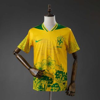 Brasilien VM 2026 Special Edition Gul Tröja Herr Fotbollströja