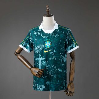 Brasilien VM 2026 Special Edition Mörkgrön Tröja Herr Fotbollströja