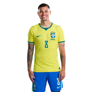 Bruno Guimarães 8 Brasilien VM 2026 Hemmaställ Herr