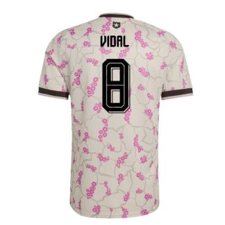 Chile Bortatröja VM 2026 Arturo Vidal 8 Herr Fotbollströja