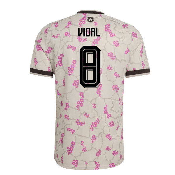 Chile Bortatröja VM 2026 Arturo Vidal 8 Herr Fotbollströja
