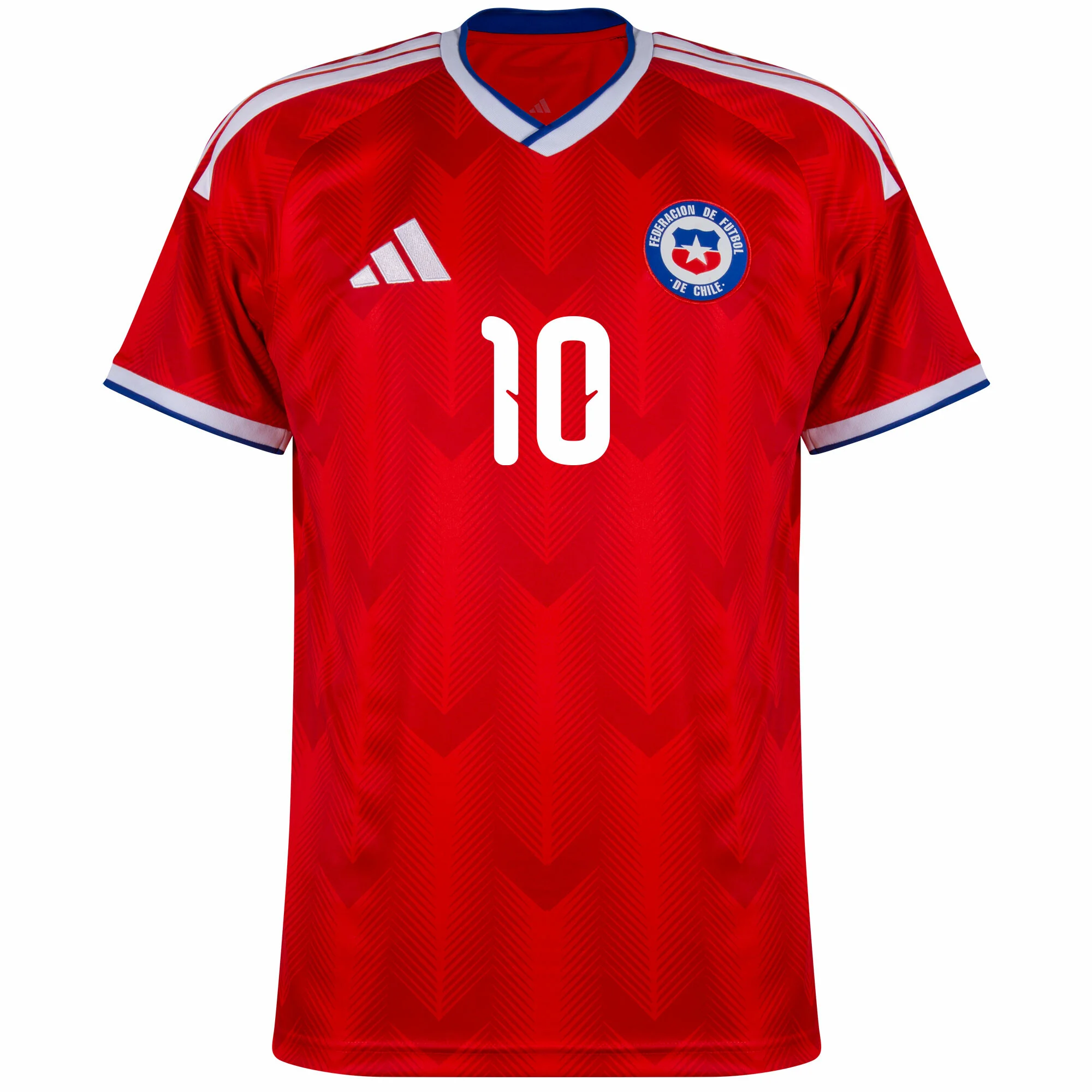 Chile-Hemmatröja-2026-2027-Alexis-Sánchez-10-Herr-Fotbollströja