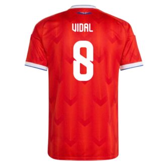 Chile Hemmatröja VM 2026 Arturo Vidal 8 Herr Fotbollströja 2026-2027