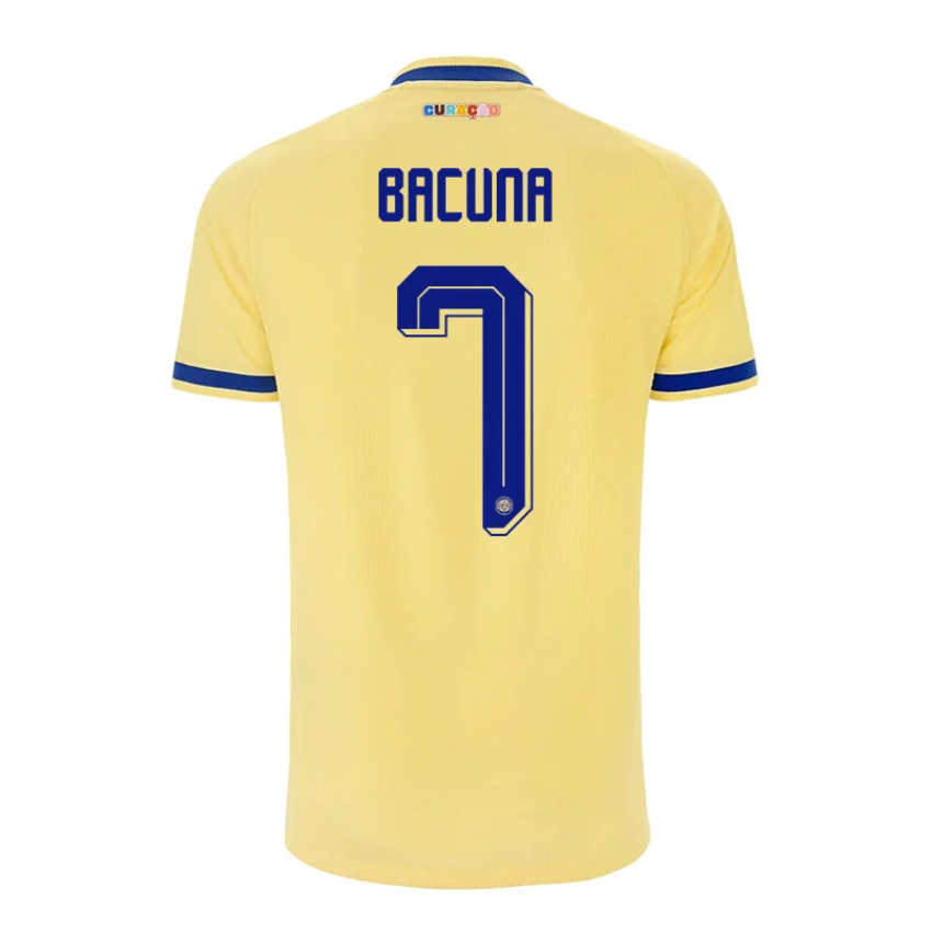 Curaçao VM 2026 Bortatröja Juninho Bacuna 7 Fotbollströja Herr