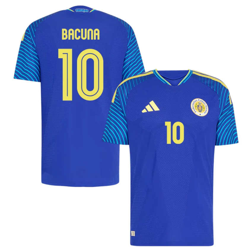 Curaçao VM 2026 Hemmatröja Leandro Bacuna 10 Fotbollströja Herr