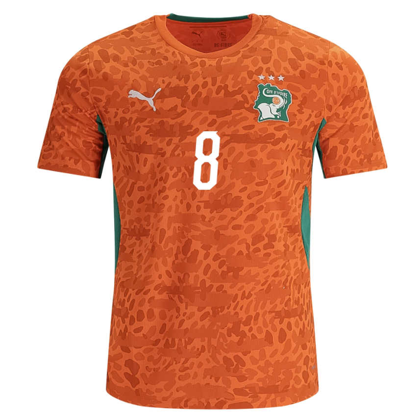 Elfenbenskusten Hemmatröja VM 2026 Franck Kessié 8 Herr Fotbollströja