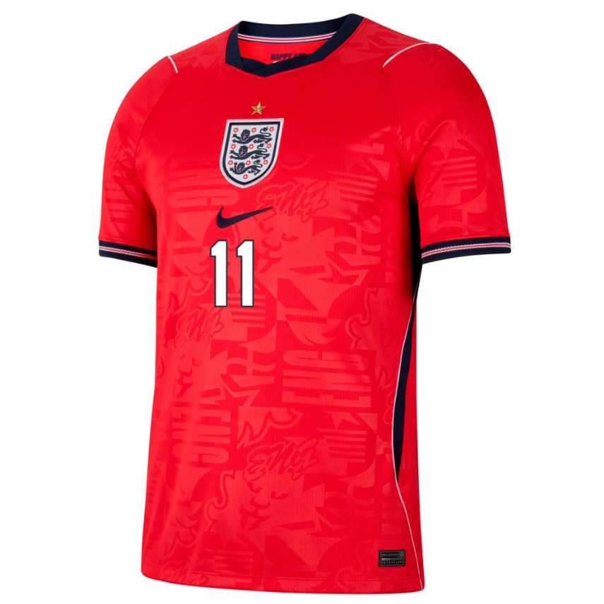 England Bortatröja VM 2026 Marcus Rashford 11 Herr Fotbollströja