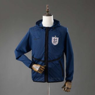 England VM 2026 Anthem Jacka Blå Herr Fotbollsjacka