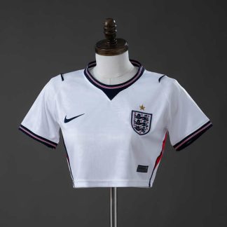 England VM 2026 Hemmatröja Dam Cropped Fotbollströja