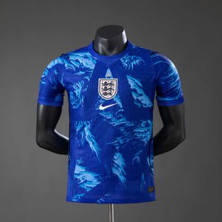 England VM 2026 Målvaktströja Blå Herr Fotbollströja