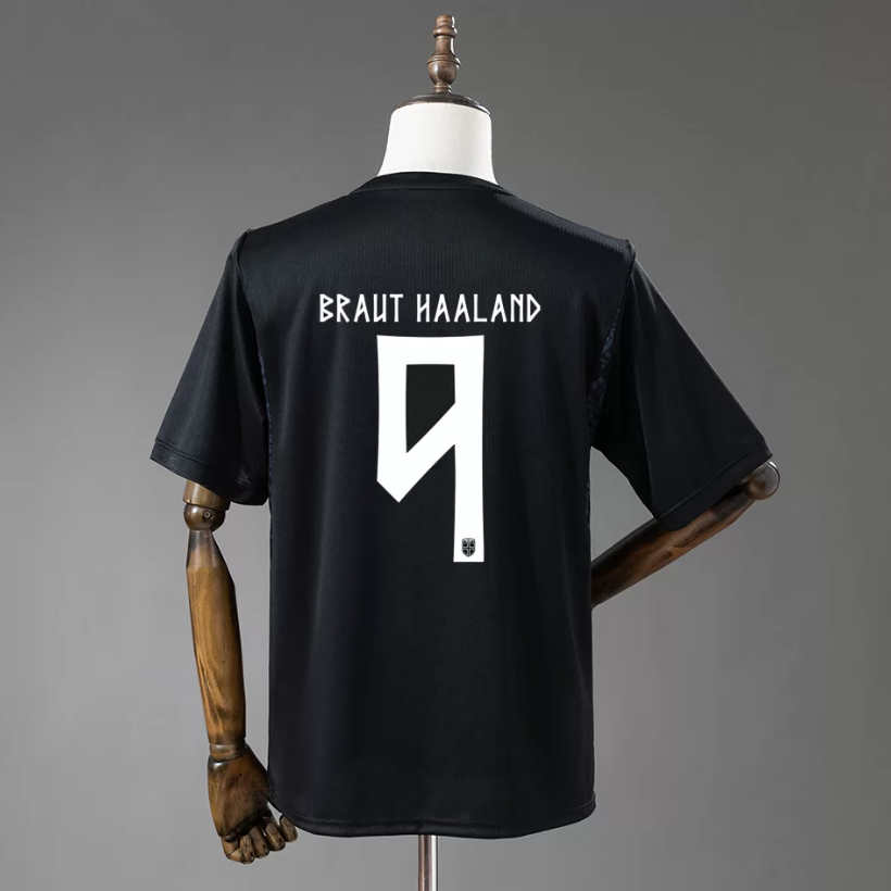 Erling Haaland 9 Norge Landslag VM 2026 Bortatröja Herr Fotbollströja