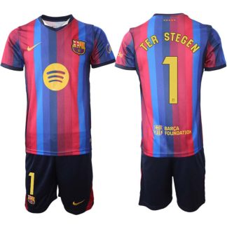 FC Barcelona Hemmaställ 2026/27 Marc-André ter Stegen 1 Herr Tröja och Shorts