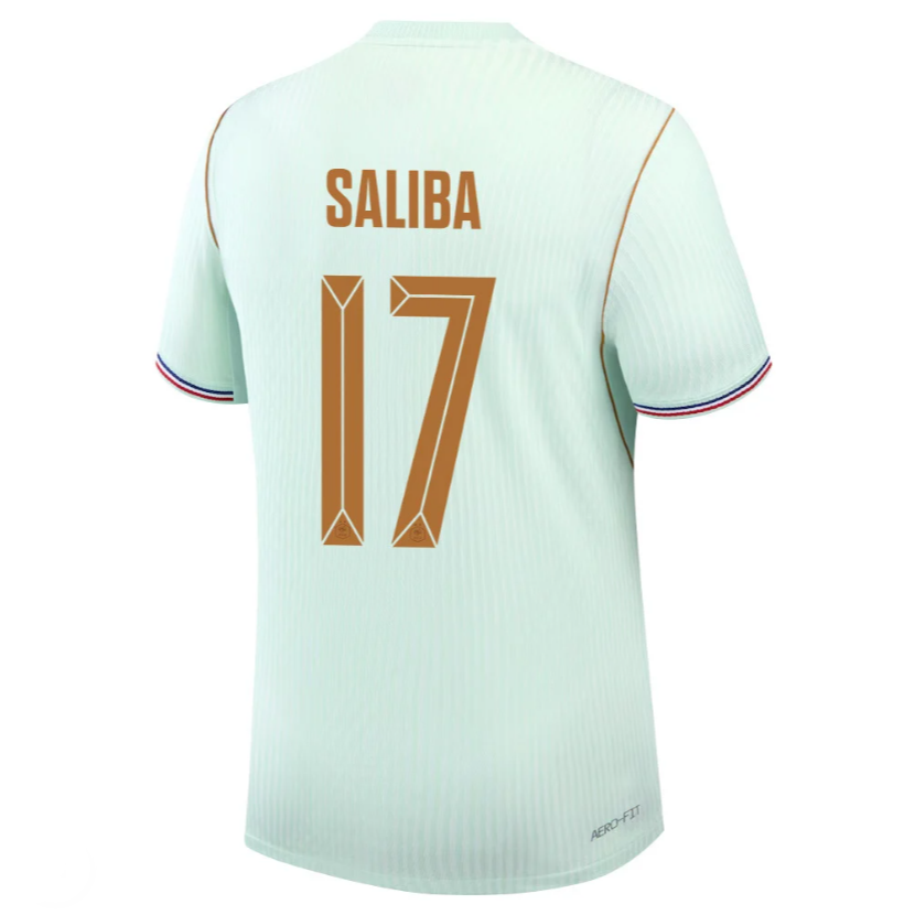Frankrike Bortatröja VM 2026 William Saliba 17 Herr Fotbollströja