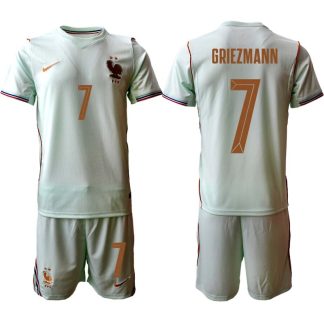 Frankrike VM 2026 Bortaställ Herr Antoine Griezmann 7 Fotbollströja med Shorts