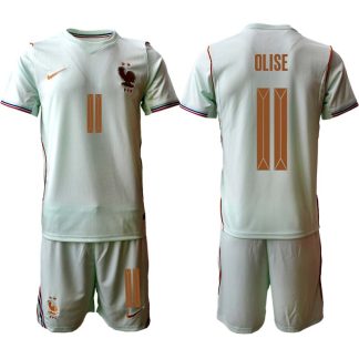 Frankrike VM 2026 Bortaställ Herr Michael Olise 11 Fotbollströja med Shorts