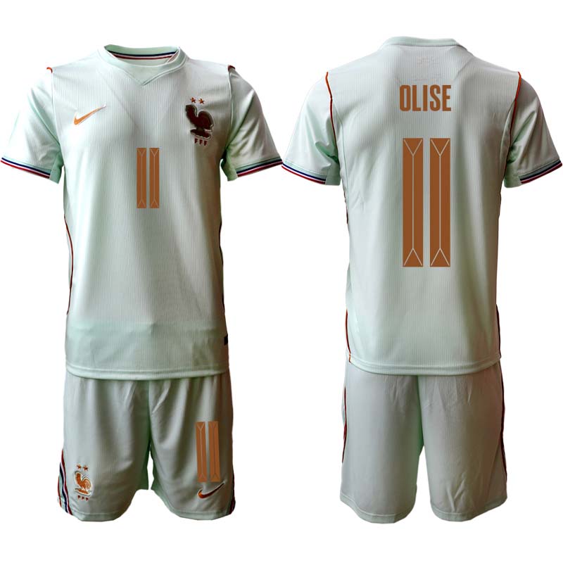 Frankrike VM 2026 Bortaställ Herr Michael Olise 11 Fotbollströja med Shorts