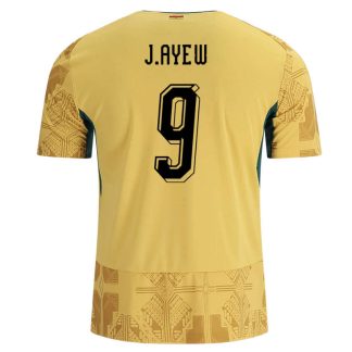Ghana Bortatröja VM 2026 Jordan Ayew 9 Herr Fotbollströja