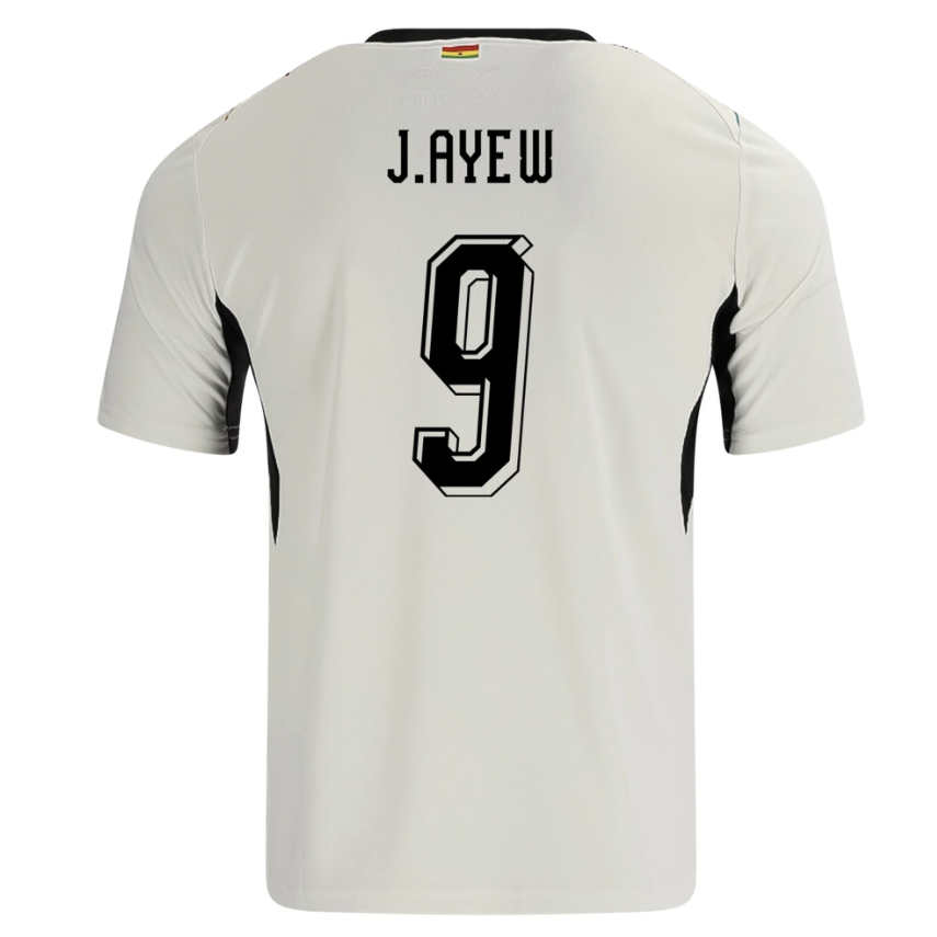 Ghana Hemmatröja VM 2026 Jordan Ayew 9 Herr Fotbollströja